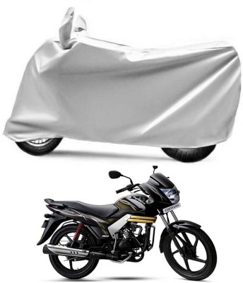 Ascension Two Wheeler Cover for Mahindra(Centuro, Silver)