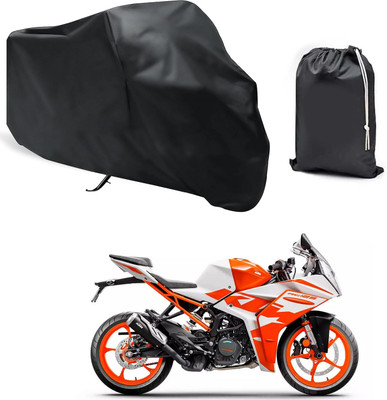 CODOKI Waterproof Two Wheeler Cover for KTM(RC 125 BS6, Black)