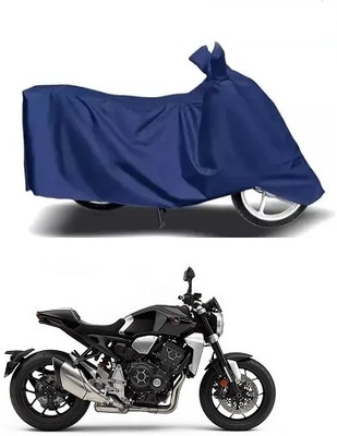 Raghu Rani Traders Waterproof Two Wheeler Cover for Honda(CB1000R Plus, Blue)