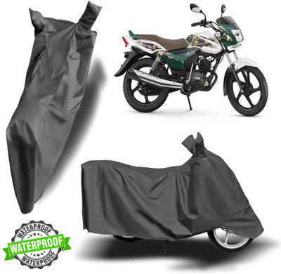 NG Auto Front Waterproof Two Wheeler Cover for TVS(Sport, Grey)