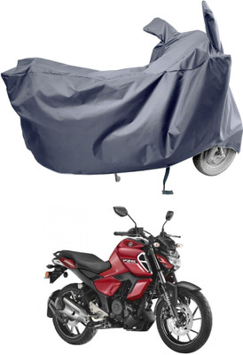 Amexride Two Wheeler Cover for Yamaha(FZ-S Fi Version 3.0 BS6, Grey)