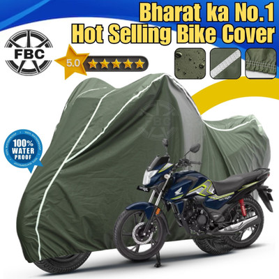 FBC Waterproof Two Wheeler Cover for Honda(SP 125, Blue)