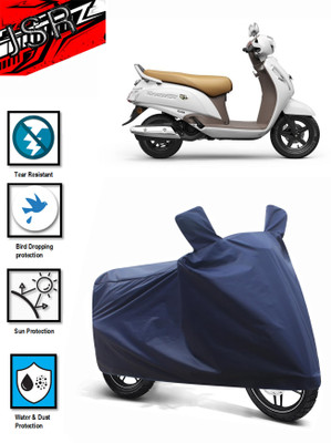 FRONCH Waterproof Two Wheeler Cover for Suzuki(Access 125, Blue)