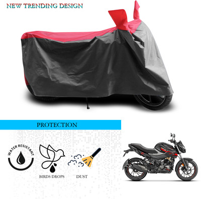 ANTHUB Waterproof Two Wheeler Cover for Hero(Hunk, Grey, Red)