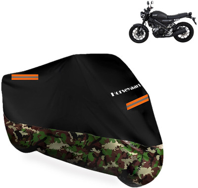 Horseyaart Waterproof Two Wheeler Cover for Yamaha(XSR155 BS6, Multicolor)