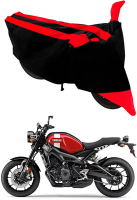Mdstar Waterproof Two Wheeler Cover for Yamaha(XSR155, Red, Black)