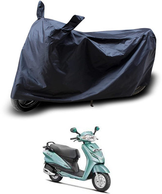 AASHTIK MART Two Wheeler Cover for Hero(Duet, Black)