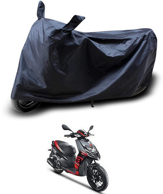 AASHTIK MART Two Wheeler Cover for Aprilia(SR 150, Black)