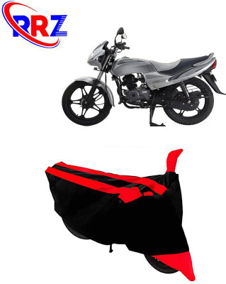 RRZ Waterproof Two Wheeler Cover for LML(Freedom Prima, Black, Red)