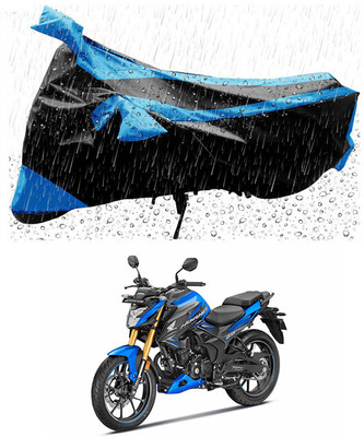 THE REAL ARV Two Wheeler Cover for Honda(Hornet 2.0, Blue, Black)