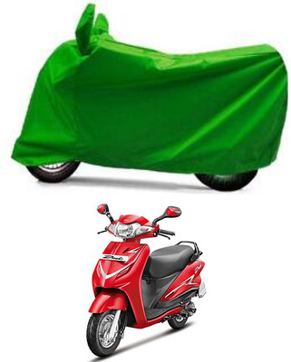 Furious3D Two Wheeler Cover for Hero(Duet LX 110CC, Green)
