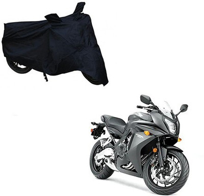 DeepShakshi AUTOMOTIVE Two Wheeler Cover for Honda(CBR 650F, Black)