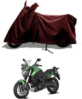 GROFATIK Two Wheeler Cover for Bajaj(Dominar 400 BS6, Maroon)