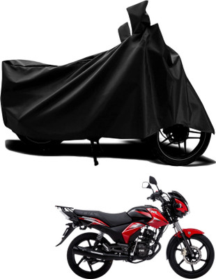 KEDIT Two Wheeler Cover for TVS(Max, Black)