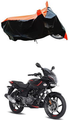 VESMEI Two Wheeler Cover for Bajaj(Pulsar 180NS BS6, Orange)