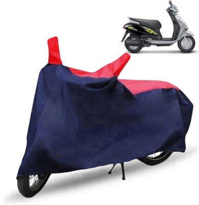 MMSSTAR Waterproof Two Wheeler Cover for Suzuki(Swish, Red, Blue)