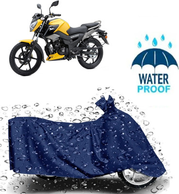 TENNYCER Waterproof Two Wheeler Cover for TVS(Raider, Blue)