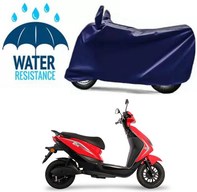 Furious3D Two Wheeler Cover for Ampere(Reo Elite, Blue)