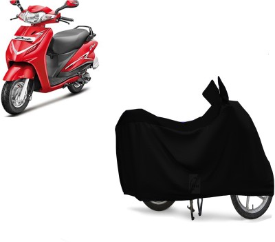 EGAL Waterproof Two Wheeler Cover for Hero(Duet VX 110CC BS6, Black)