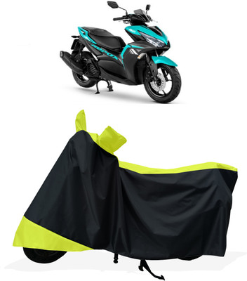 Tricway Two Wheeler Cover for Yamaha(Aerox 155 Maxi BS6, Yellow)