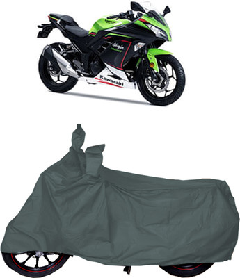 UKIGAL Two Wheeler Cover for Kawasaki(Z650, Grey)