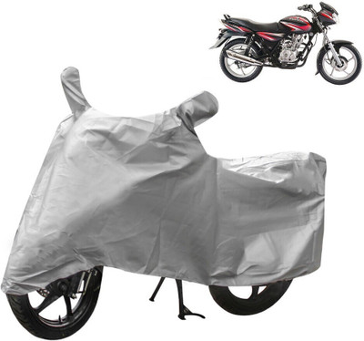 HMS Two Wheeler Cover for Bajaj(Discover 100 DTS-i, Silver)