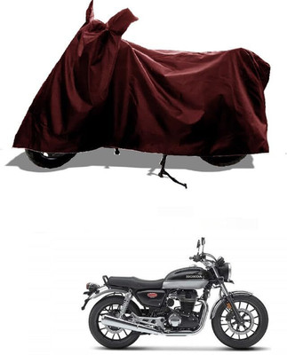 KEDIT Two Wheeler Cover for Honda(Hness CB350, Maroon)