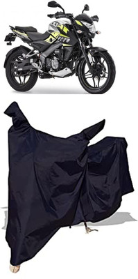 Amexride Two Wheeler Cover for Bajaj(Pulsar NS-160 BS6, Black)