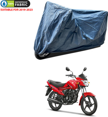 PAGORA Waterproof Two Wheeler Cover for Suzuki(Hayate, Blue)