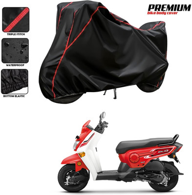 SThanaveX Two Wheeler Cover for Honda(Cliq, Black)