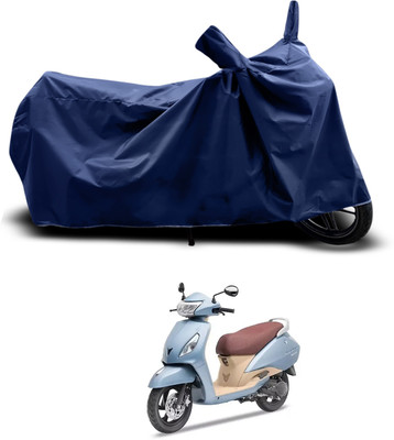 PAGORA Waterproof Two Wheeler Cover for TVS(Jupiter Grande, Blue)