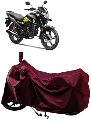 Mdstar Waterproof Two Wheeler Cover for Honda(SP125, Maroon)