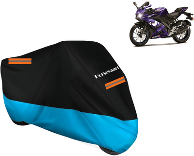 Horseyaart Waterproof Two Wheeler Cover for Yamaha(YZF R15 V3 Moto GP Edition, Blue)