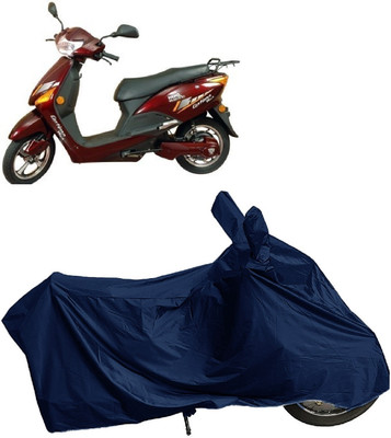 DIGGU Two Wheeler Cover for Hero(Electric Zippy, Blue)
