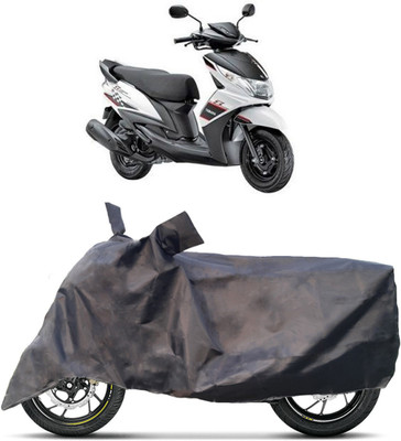 DeepShakshi AUTOMOTIVE Waterproof Two Wheeler Cover for Yamaha(Ray Z, Black)