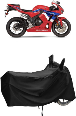 Autoprime Two Wheeler Cover for Honda(CBR 600 RR, Black)
