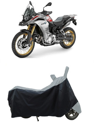 Coxtor Waterproof Two Wheeler Cover for BMW(F 850 GS, Grey)