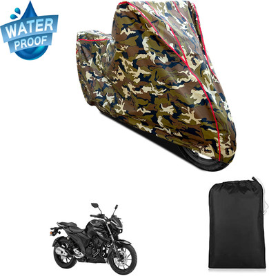 PAGORA Waterproof Two Wheeler Cover for Yamaha(FZ 25, Yellow)