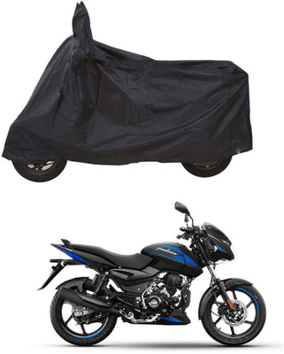 DeepShakshi AUTOMOTIVE Waterproof Two Wheeler Cover for Bajaj(Pulsar 125, Black)