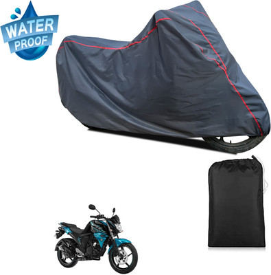 PAGORA Waterproof Two Wheeler Cover for Yamaha(FZ S FI (V 2.0), Grey)
