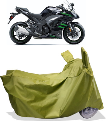 Amexride Two Wheeler Cover for Kawasaki(Ninja 1000 BS6, Maroon)