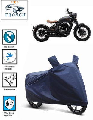 FRONCH Waterproof Two Wheeler Cover for JAWA(Perak, Blue)
