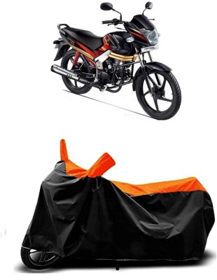 VESMEI Two Wheeler Cover for Mahindra(Centuro XT, Orange)