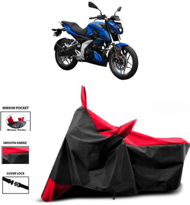 HWSXQAE Two Wheeler Cover for Bajaj(Red, Black)
