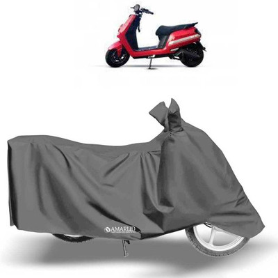 Aamaya Store Waterproof Two Wheeler Cover for Bajaj(Chetak, Grey)