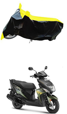 VESMEI Two Wheeler Cover for Yamaha(Cygnus Ray ZR BS6, Yellow)
