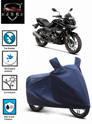 J S R Waterproof Two Wheeler Cover for Hero(Xtreme 200S, Blue)