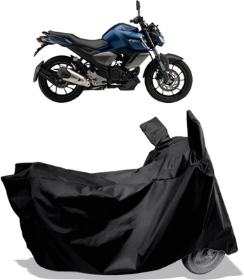 Amexride Two Wheeler Cover for Yamaha(FZ-S FI, Black)