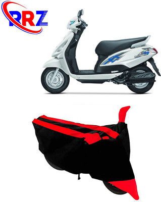 RRZ Waterproof Two Wheeler Cover for Suzuki(Swish 125, Black, Red)