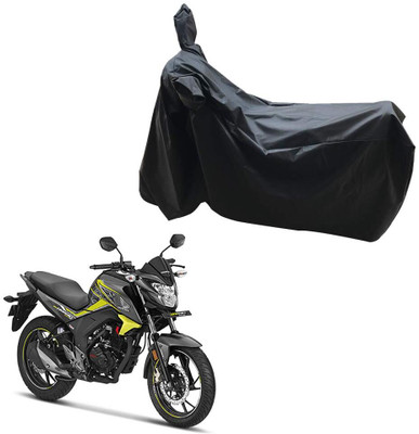 AASHTIK MART Two Wheeler Cover for Honda(CB Hornet 160, Black)